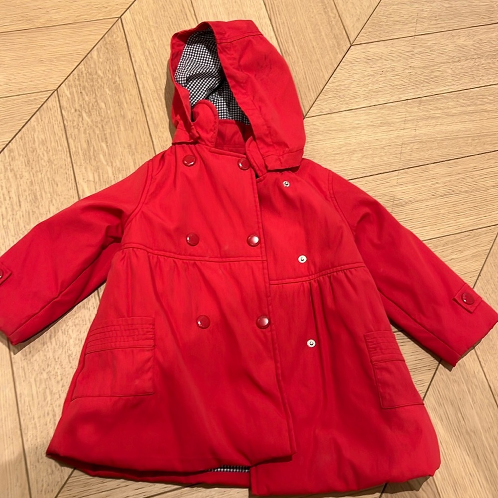Jacadi Spring Jacket in Red 23 months